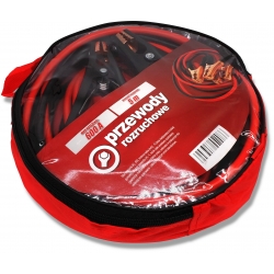 MOCNE PRZEWODY KABLE ROZRUCHOWE 600A 5M 12/24V